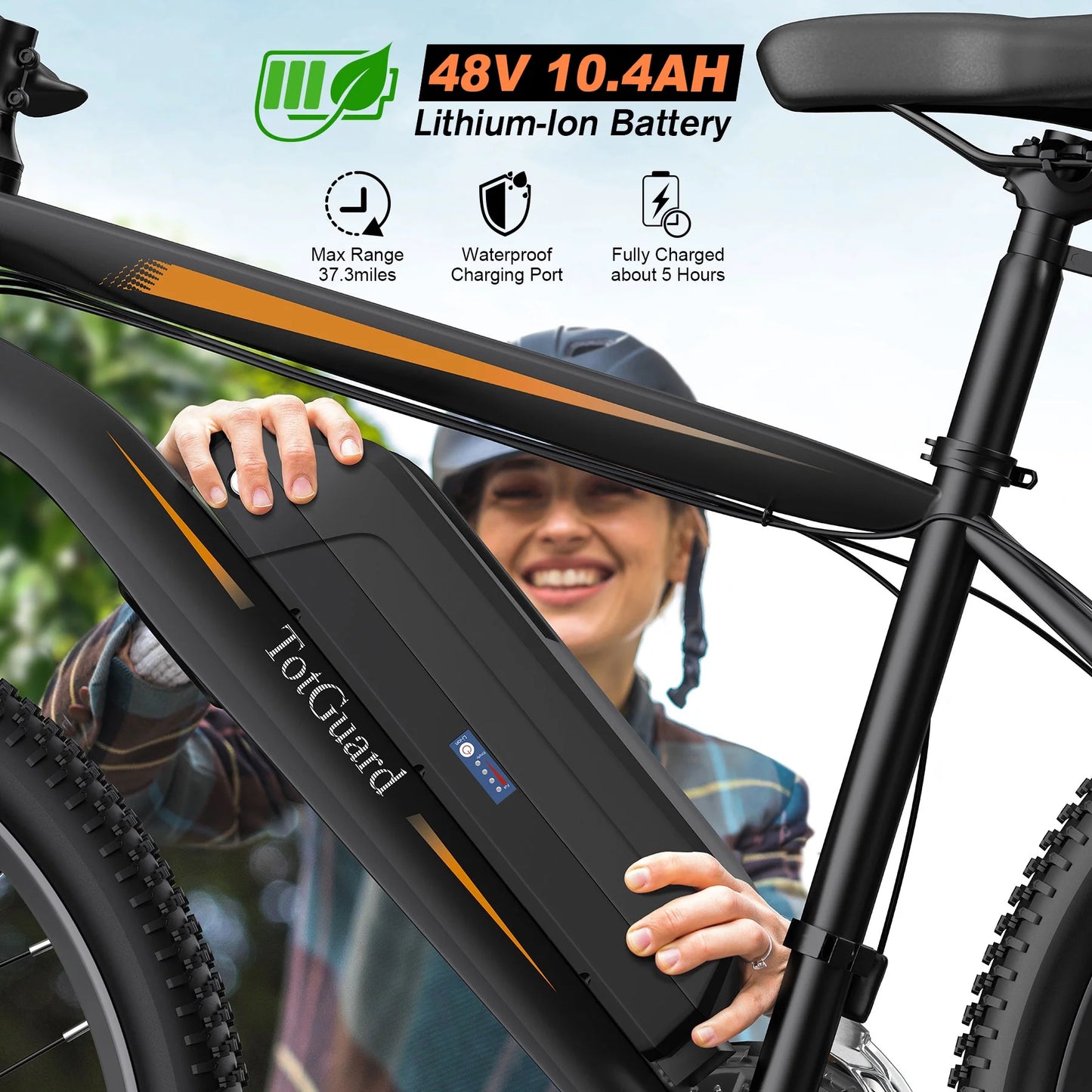 TotGuard 27.5" 500W Electric Bike