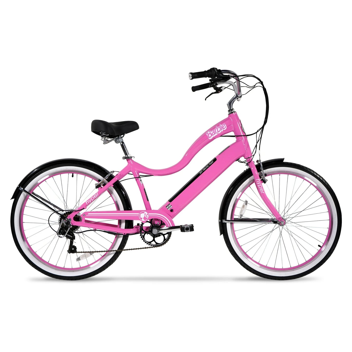 Hyper Barbie Ladies Electric Cruiser Bike